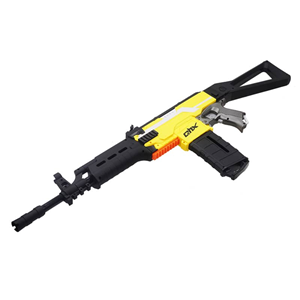 تفنگ اسباب بازی شارژی تیر فومی Lancher مدل AK47 -اسباب بازی